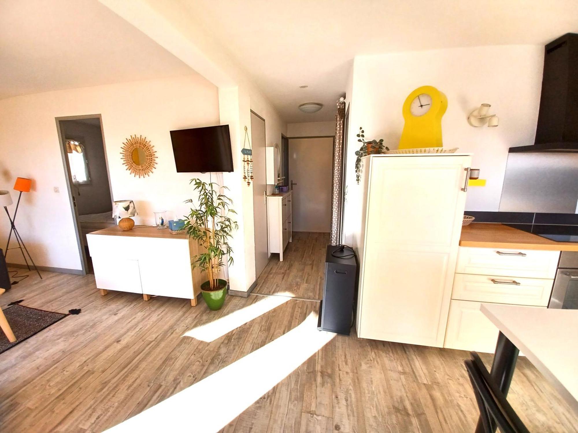 Plain-Pied Jardin 6 Personnes Clim Vue Mer Parking Wifi Terrasse Piscine Dans La Residence Saint-Pierre-la-Mer  Zewnętrze zdjęcie