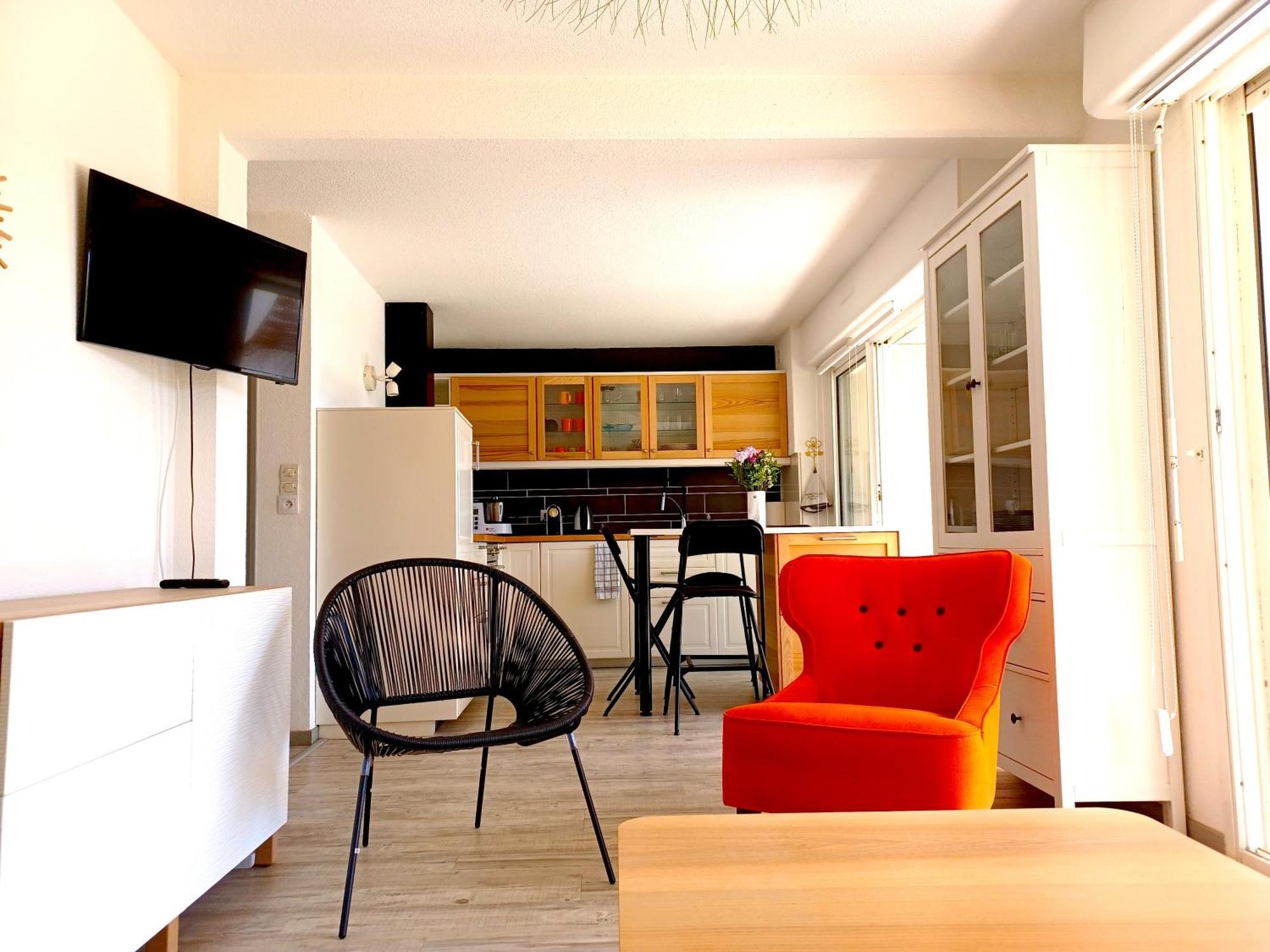 Plain-Pied Jardin 6 Personnes Clim Vue Mer Parking Wifi Terrasse Piscine Dans La Residence Saint-Pierre-la-Mer  Zewnętrze zdjęcie